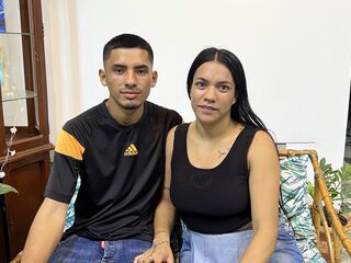 live sex cam show LinaAndMateo